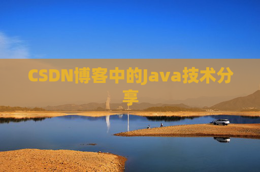 CSDN博客中的Java技术分享